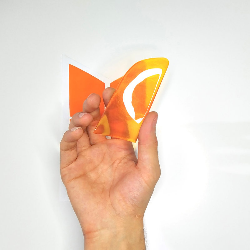 کاور کالرینگ سه بعدی نارنجی چراغ عقب پژو 207 مدل OrangeO2022